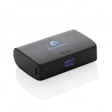 Logotrade liikelahja mainoslahja kuva: FlashCharge 10000mAh pikalatausvirtapankki RCS muovista