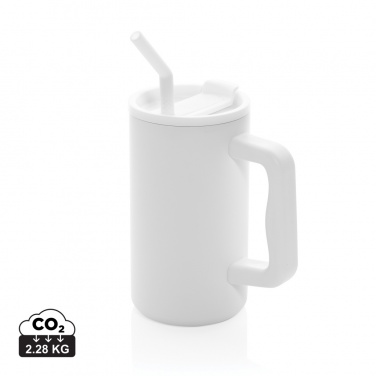 Logo trade liikelahja mainoslahja tuotekuva: Cube RCS -sertifioitu muki kierrätetystä teräksestä 800ml