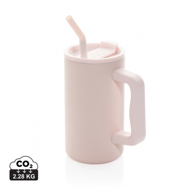 Logotrade mainostuote tuotekuva: Cube RCS -sertifioitu muki kierrätetystä teräksestä 800ml