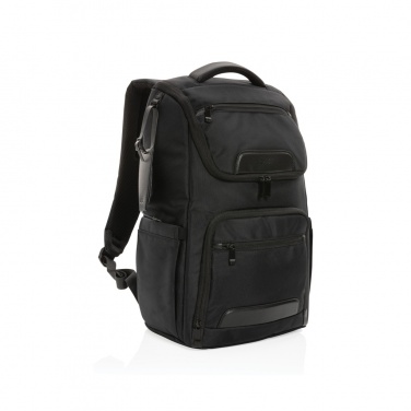 Logo trade mainoslahja kuva: Swiss Peak AWARE™ RPET Voyager 15.6" reppu kannettavalle
