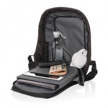 Logo trade liikelahja mainoslahja tuotekuva: Swiss Peak AWARE™ 15.6" varkaudenesto tietokonereppu