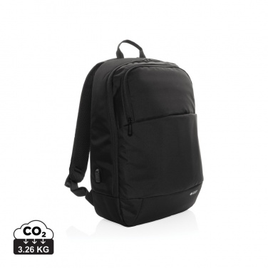 Logotrade liikelahja tuotekuva: Swiss Peak AWARE™ moderni 15.6" tietokonereppu