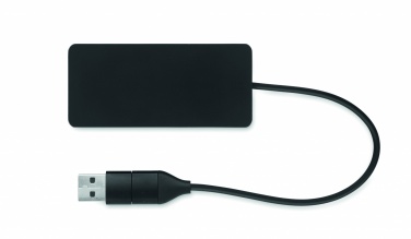 Logo trade mainostuote kuva: 3 portin USB-keskitin