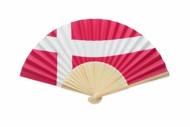 Logo trade mainoslahja kuva: Viuhka lippumalli