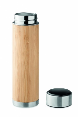 Logotrade liikelahjat mainoslahjat tuotekuva: Bambu termospullo 480 ml PANAY