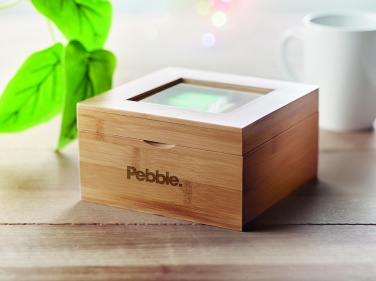Logotrade liikelahjat mainoslahjat tuotekuva: Bambu teelaatikko