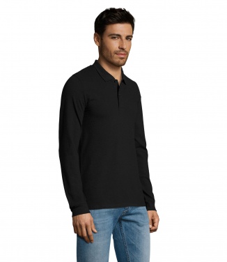 Logo trade mainoslahja kuva: PERFECT MEN LSL POLO 180g