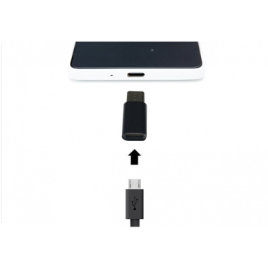 Logotrade mainostuote tuotekuva: Type-C/micro-USB-sovitin