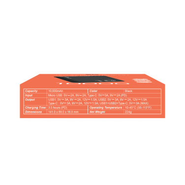Logotrade mainostuotet kuva: POWER BANK SILICON POWER QP15 10000 MAH
