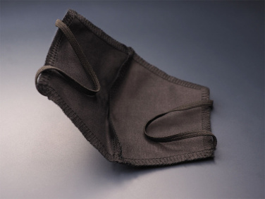 Logotrade liikelahja mainoslahja kuva: BLACK-BLACK puuvillamaski 140116500
