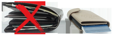 Logo trade mainoslahja ja liikelahja tuotekuva: RFID lompakko 618119