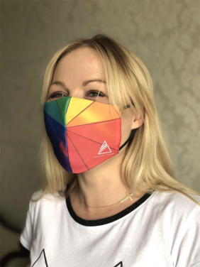 Logotrade mainoslahja ja liikelahja kuva: VENUS PRO puuvillamaski HEPA-suodatintaskulla 1378165