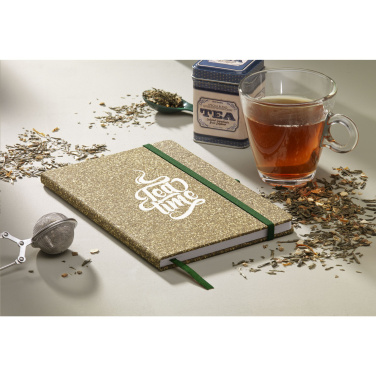 Logotrade liikelahjat mainoslahjat tuotekuva: TeaGround korkkipaperi muistikirja A5