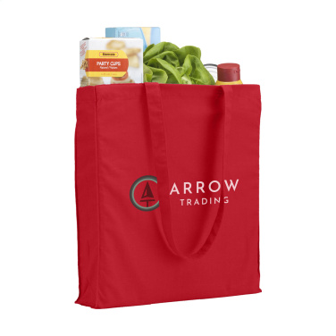 Logo trade liikelahjat mainoslahjat kuva: Värillinen Square Bag (160 g/m²) puuvillakassi
