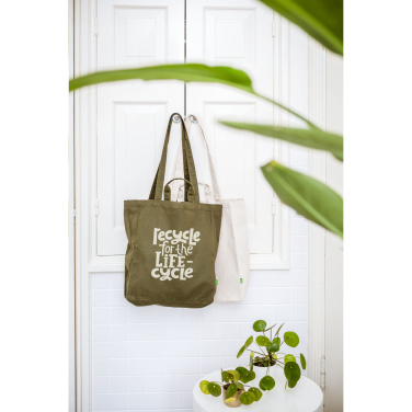 Logotrade mainostuotet kuva: Luomupuuvillakangaskassi (280 g/m²)