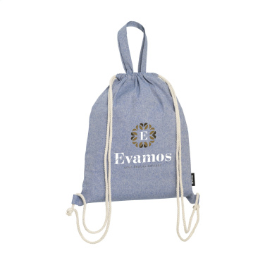 Logo trade mainostuotet tuotekuva: GRS Recycled Cotton PromoBag Plus (180 g/m²) reppu
