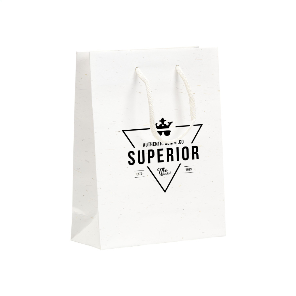 Logotrade liikelahjat kuva: Leaf It Bag kierrätetty olkikuiduilla (180 g/m²) S
