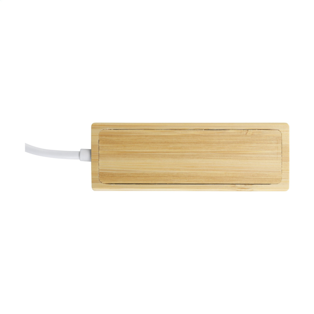 Logo trade liikelahjat tuotekuva: Bambu USB-keskitin