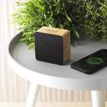 Logotrade mainoslahjat kuva: Sonido 5W Bamboo langaton kaiutin