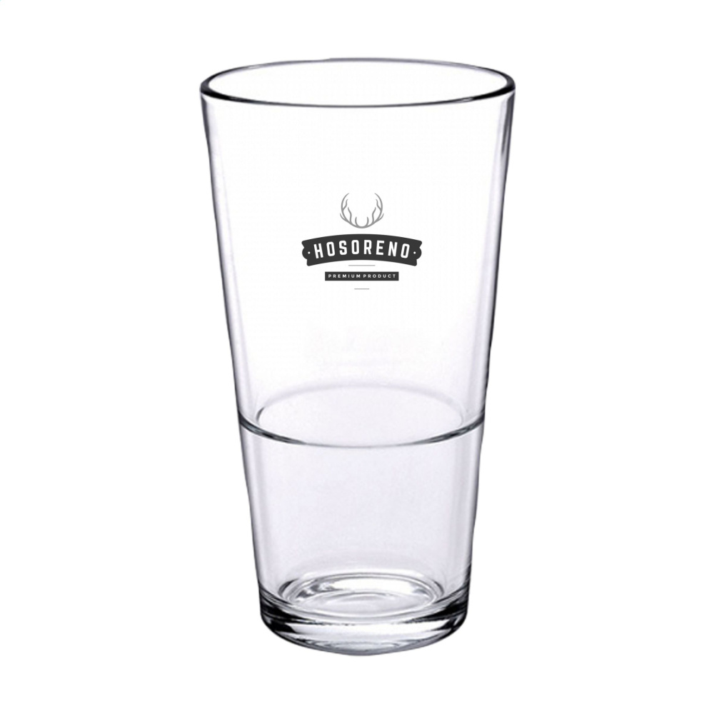 Logotrade liikelahja tuotekuva: Pinottava olutlasi 340 ml