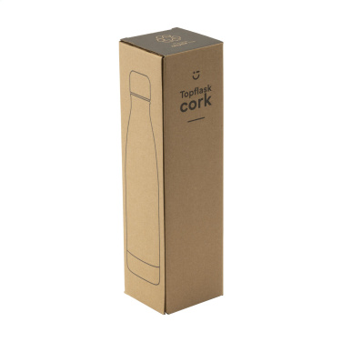 Logotrade mainoslahjat ja liikelahjat tuotekuva: Topflask Cork 470 ml juomapullo