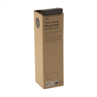 Logotrade liikelahja mainoslahja kuva: Thermotop Midi RCS kierrätetystä teräksestä valmistettu 500 ml lämpöpullo