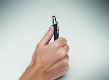 Logo trade mainoslahja ja liikelahja tuotekuva: Stylus spinner kynä