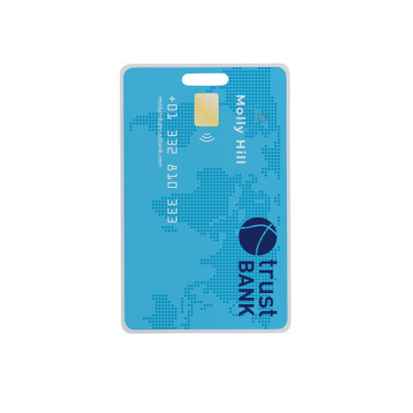 Logo trade mainoslahjat tuotekuva: Findit RCS rplastic ultra-ohut tracker kortti ladattava