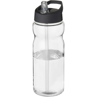 Logo trade liikelahja mainoslahja tuotekuva: H2O Active® Eco Base 650 ml -urheilujuomapullo kaatonokkakannella