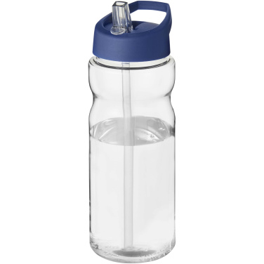 Logo trade liikelahja kuva: H2O Active® Eco Base 650 ml -urheilujuomapullo kaatonokkakannella
