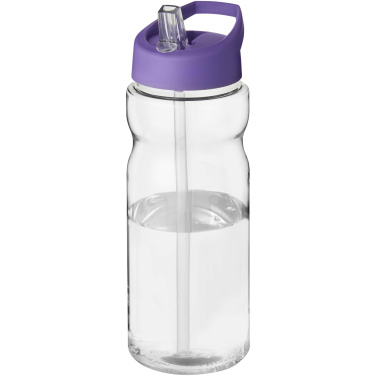 Logo trade liikelahjat tuotekuva: H2O Active® Eco Base 650 ml -urheilujuomapullo kaatonokkakannella