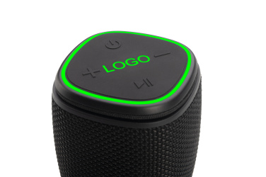 Logo trade liikelahjat mainoslahjat kuva: Bluetooth-kaiutin HERMON Schwarzwolf