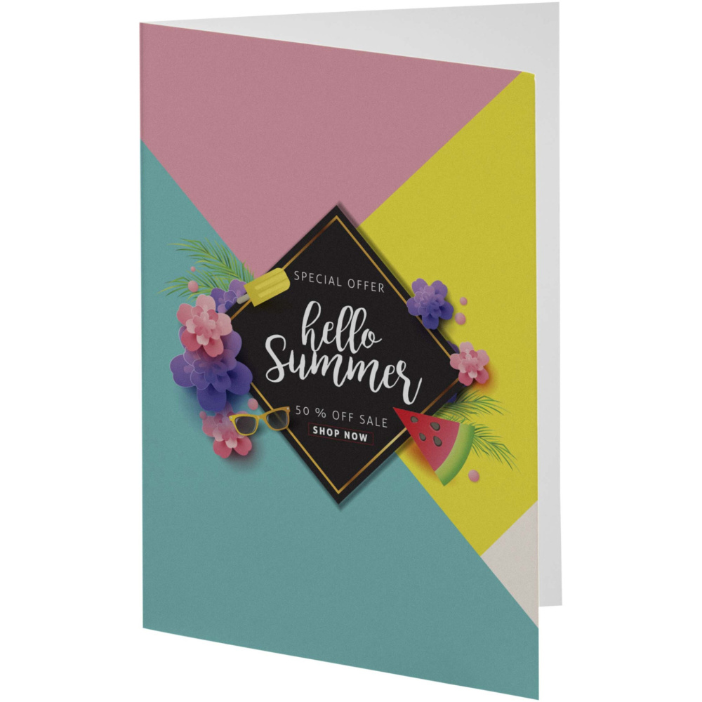 Logotrade liikelahja tuotekuva: Herald A6-kokoinen tervehdyskortti