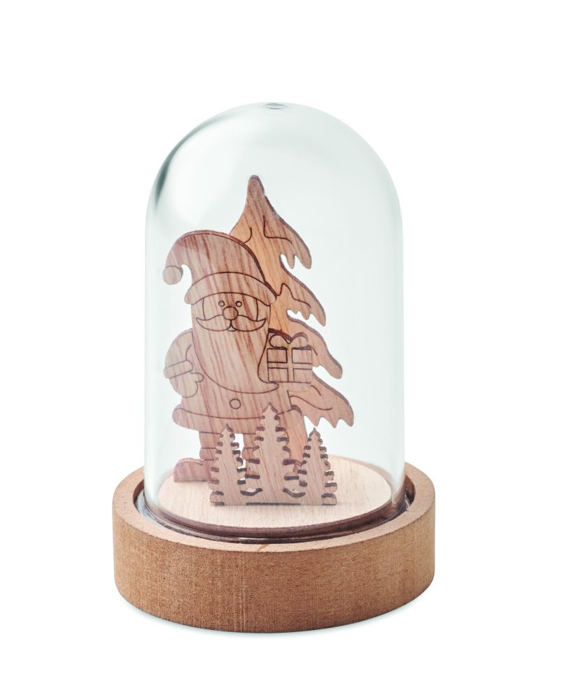 Logo trade liikelahja mainoslahja tuotekuva: Jouluinen LED-koriste