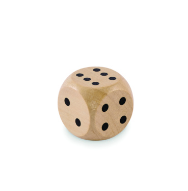 Logotrade mainostuote tuotekuva: Schimapuinen noppa 3cm