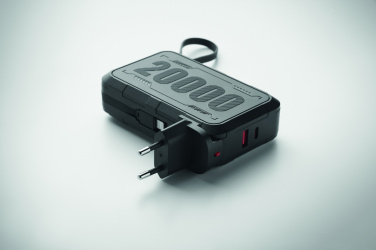 Logotrade liikelahja mainoslahja kuva: Varavirtalähde 20000 mAh ABS
