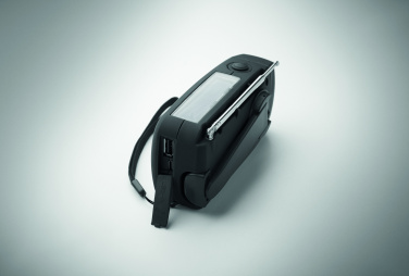 Logo trade liikelahjat mainoslahjat kuva: Radio LED-taskulampulla