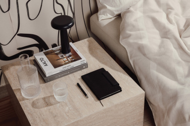 Logo trade mainoslahja ja liikelahja tuotekuva: VINGA Marlow GRS -muistikirja