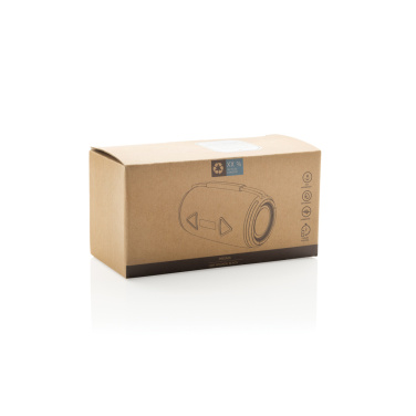 Logotrade mainoslahjat ja liikelahjat tuotekuva: Prisma RCS -kierrätysmuovinen 16 W vedenpitävä kaiutin, IPX4