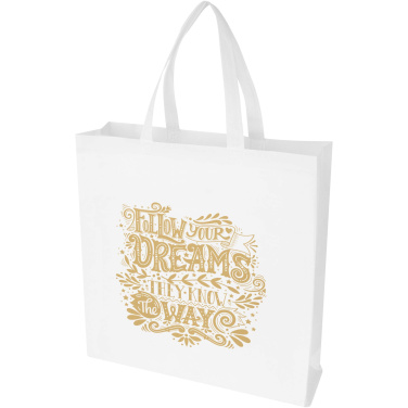 Logo trade mainostuotet tuotekuva: EcoSeal GRS-kierrätetystä kuitukankaasta valmistettu kassi vahvikkeilla, 12 l