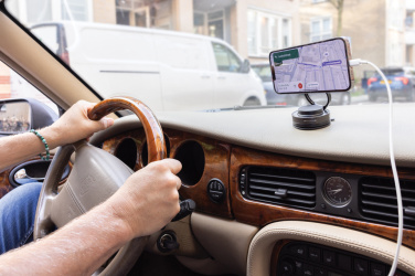 Logotrade mainoslahjat kuva: Terra 360 RCS universaali puhelinteline, kierrätysmuovia