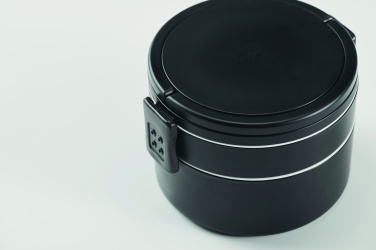 Logo trade liikelahjat mainoslahjat kuva: Kaksikerroksinen lounasrasia