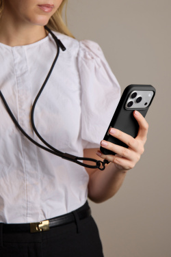 Logo trade liikelahja mainoslahja tuotekuva: VINGA Baltimore RCS -puhelinranneke latauskaapelilla