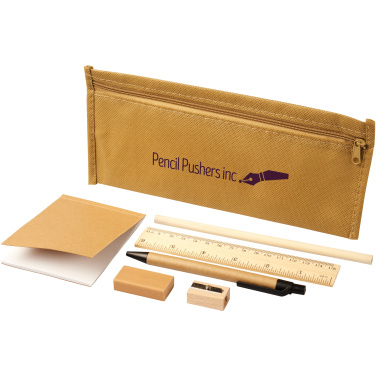 Logotrade mainoslahja ja liikelahja kuva: Enviro 7-piece pencil case set