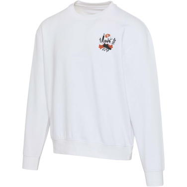 Logotrade liikelahja tuotekuva: Boris ylisuuri, pyöreäkauluksinen neule, unisex 280 g/m2:n