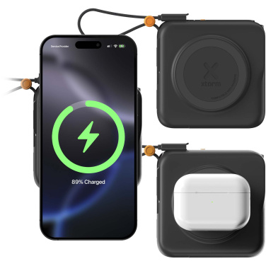 Logotrade liikelahjat kuva: Xtorm TravelPro 3-in-1-matkalaturi 30 W ja 10 000 mAh