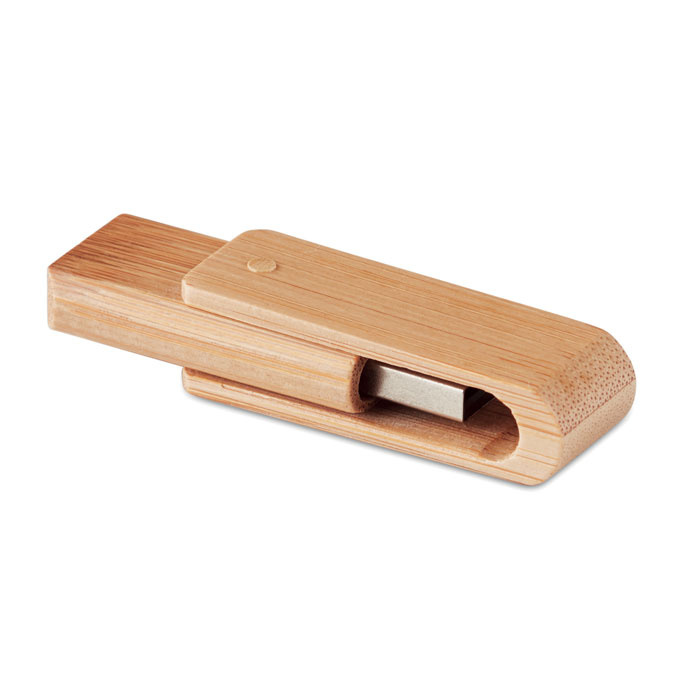 Logo trade mainoslahja kuva: Bambu USB-muistitikku 1-64GB.