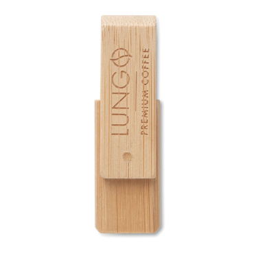 Logotrade liikelahja mainoslahja kuva: Bambu USB-muistitikku 1-64GB.