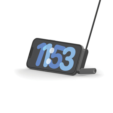 Logo trade liikelahjat mainoslahjat kuva: Aluvia RCS 65 W PD-kaapeli säädettävällä puhelintelineellä