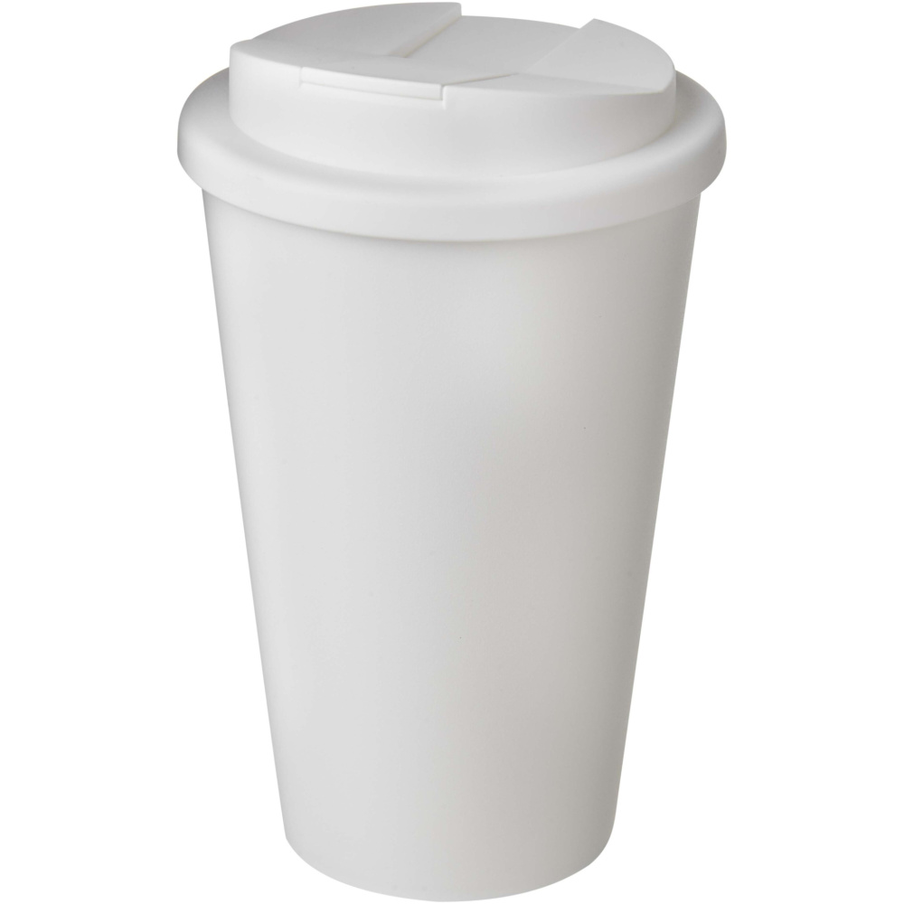 Logotrade liikelahjat mainoslahjat tuotekuva: Americano® POP 350 ml eristetty muki, jossa on läikkymissuojattu kansi